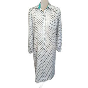 Vintage Cheekaberry shirt dress M long sleeve lightweight